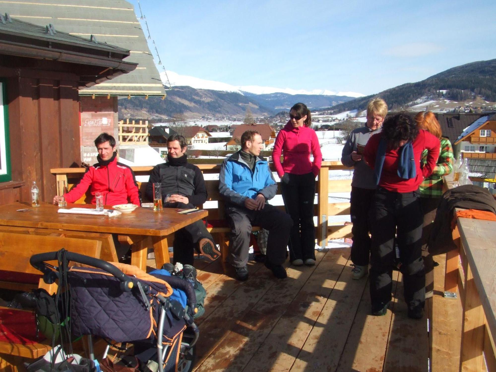 Sportbauernhof - Gasthaus Hochalmblick Krems in Kaernten 外观 照片